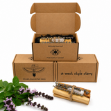 Palo Santo Cleansing Kit with Crystal & Lavender