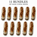 Sage & Copal Cleansing Bundle for Healing & Sacred Space