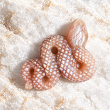 Moonstone Carving of Mystical Snake