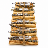 Palo Santo bundle with Lavender or Crystal Point