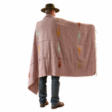 Lavender Mexican Thunderbird Blanket – Violet Sky