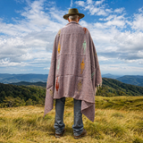 Lavender Mexican Thunderbird Blanket – Violet Sky