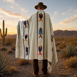 Mint Blue Green Mexican Fish Blanket - Dusty Mint