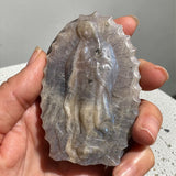 Golden Madonna Moonstone Carving Crystal for Divine Feminine & Intuition