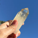 Romanian Yellow Citrine Double Point Crystal – 128g