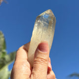 Romanian Yellow Citrine Double Point Crystal – 128g