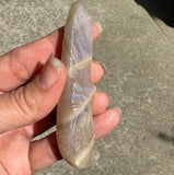 Golden Moonstone Crystal Reiki Knife Carving