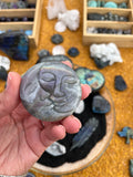 Crystals~ Labradorite Eclipse Carving