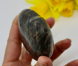 Crystals ~ Charcoal Moonstone Heart 121 g