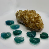 Crystals ~ Rare Blue Fluorite Hearts