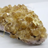 Gemstone Collection ~ Thunderbird 14K Vermeil Gold Pendant + Labradorite Bead Droplet