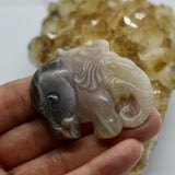 Crystals~ Yellow Moonstone Elephant II