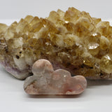 Crystals ~ Pink Amethyst + Pink Flower Agate Cloud 40 grams