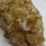 Moonstone Mini Moon Gold Necklace