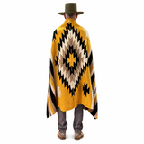 Gold Mexican Aztec Diamond Blanket – Solar Gold