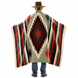Green Sage Mexican Aztec Diamond Blanket – Sage Earth