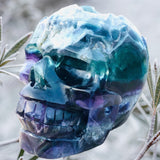 Crystals ~ Flourite Skull 3.88 lb