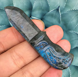 Crystals ~ Labradorite Cord Cutting Knife