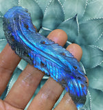 Crystals ~ Labradorite Feather