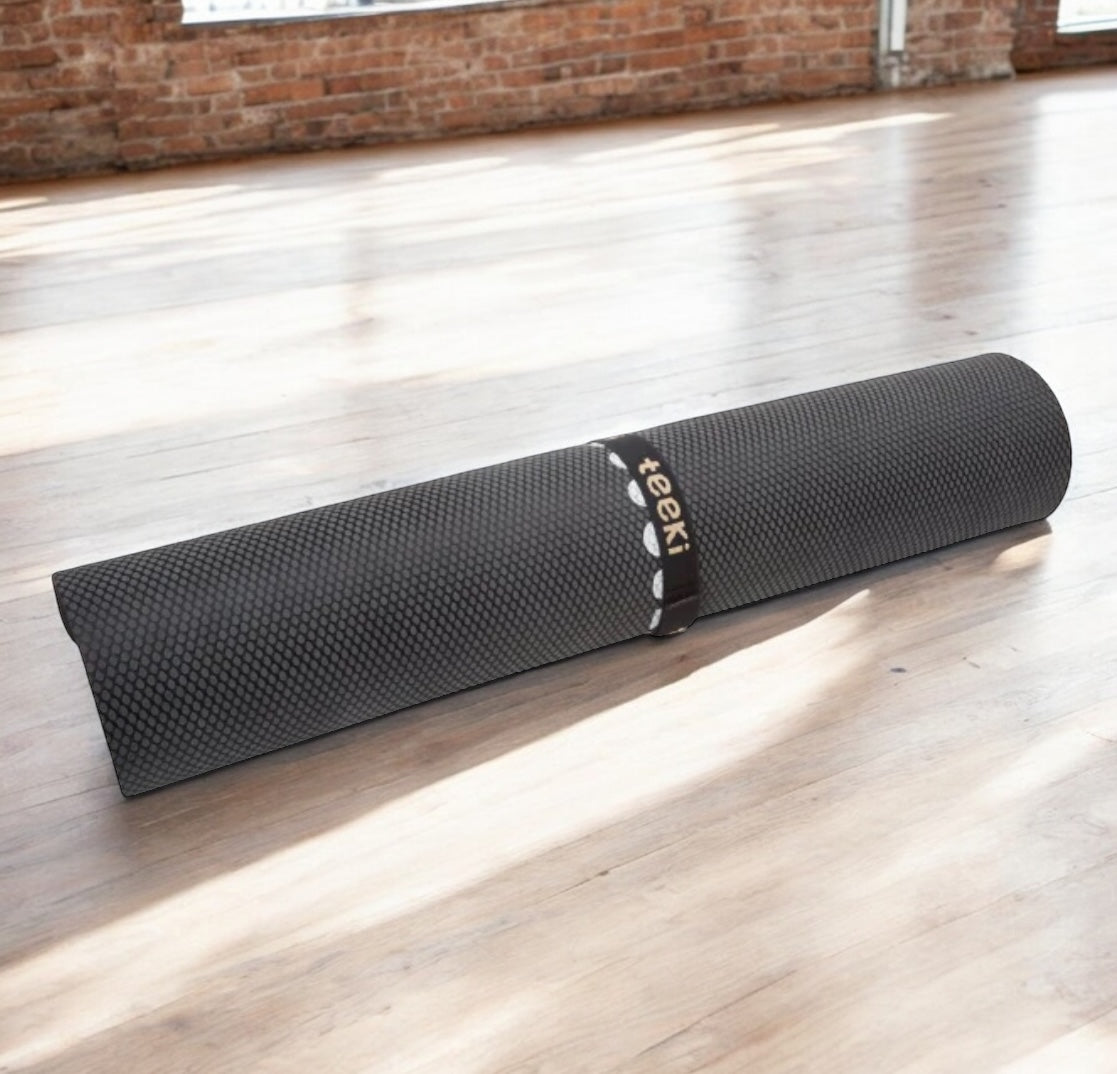 tree rubber mat teeki crystal design - yoga mat