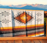 Mexican Blanket ~ 100% Wool (Golden Healer) - SHIPS FREE!