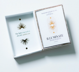Illuminate Mantra & Oracle Deck - A Tool For Growth, Self-Reflection, Self Discovery And Meditation, Self Care Gift