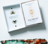 Illuminate Mantra & Oracle Deck - A Tool For Growth, Self-Reflection, Self Discovery And Meditation, Self Care Gift