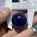 Brazilian Amethyst Mini Spheres – Healing Crystal for Intuition & Calm