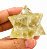 Citrine Crystal Merkaba Star