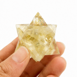 Citrine Crystal Merkaba Star
