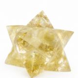 Citrine Crystal Merkaba Star