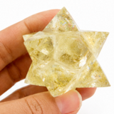 Citrine Crystal Merkaba Star
