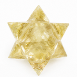 Citrine Crystal Merkaba Star