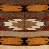 Mexican Wool Aztec Blanket – Desert Clay