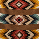Terra Cotta Temples Aztec Blanket - Desert Sunstone