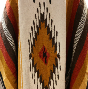 Mexican Blanket XL 100% Wool Golden Healer