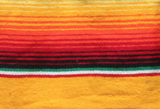 Mexican Baja Blanket Serape Design