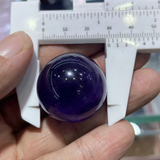 Brazilian Amethyst Mini Spheres – Healing Crystal for Intuition & Calm