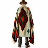 Mint Green Mexican Aztec Diamond Blanket – Dusty Mint