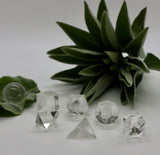Crystals ~ Clear Quartz Geometry Set