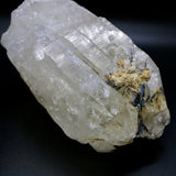 Crystals ~ Clear & Milky Quartz Lemurian Large Cluster- Iron, Manganese Oxides Hematite, Pyrolusite