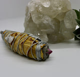 Sage Bundles wrapped in Silk