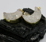 Gemstone Collection ~ Moon Druzy Pendant