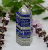 Crystals ~ Lapis Lazuli Hexagon Tower