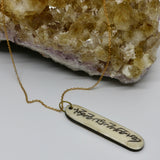 Gemstone Collection ~ Tibetan OM Mantra Bone Pendant