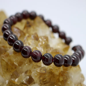 Mala Bracelet ~ Garnet
