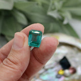 Precious Gemstones-Paraiba Tourmaline Emerald Cut AAA+