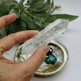 Crystals ~ Mt. Ida Clear Quartz Double Terminated Wand 58g