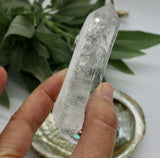 Crystals ~ Mt. Ida Clear Quartz Double Terminated Wand 58g