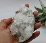Crystals ~ Apophyllite + Stilbite Mineral 265 grams